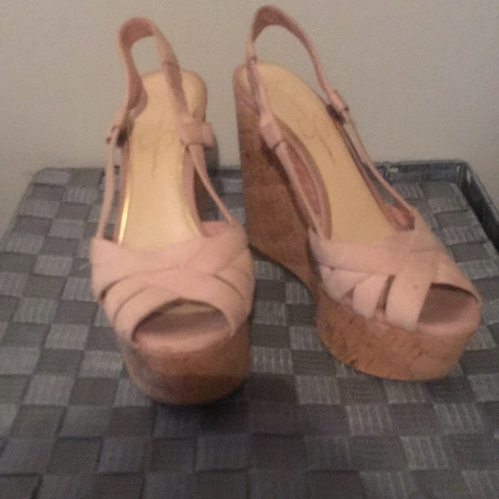 Jessica Simpson platform espadrilles